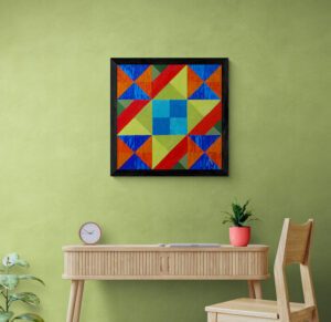 mise en contexte avec l'oeuvre complémentarité signée ginette ash